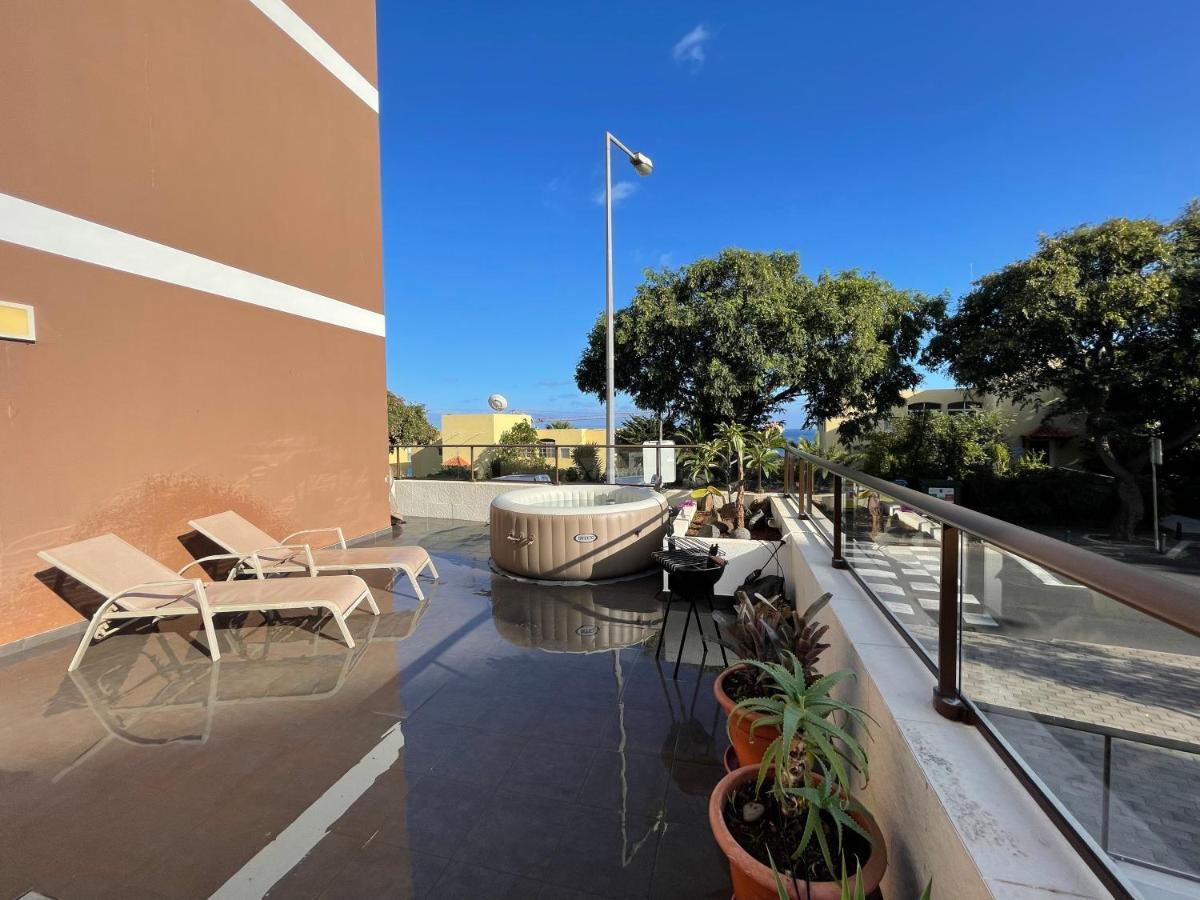 Terrace With Ocean View Caniço Exterior foto